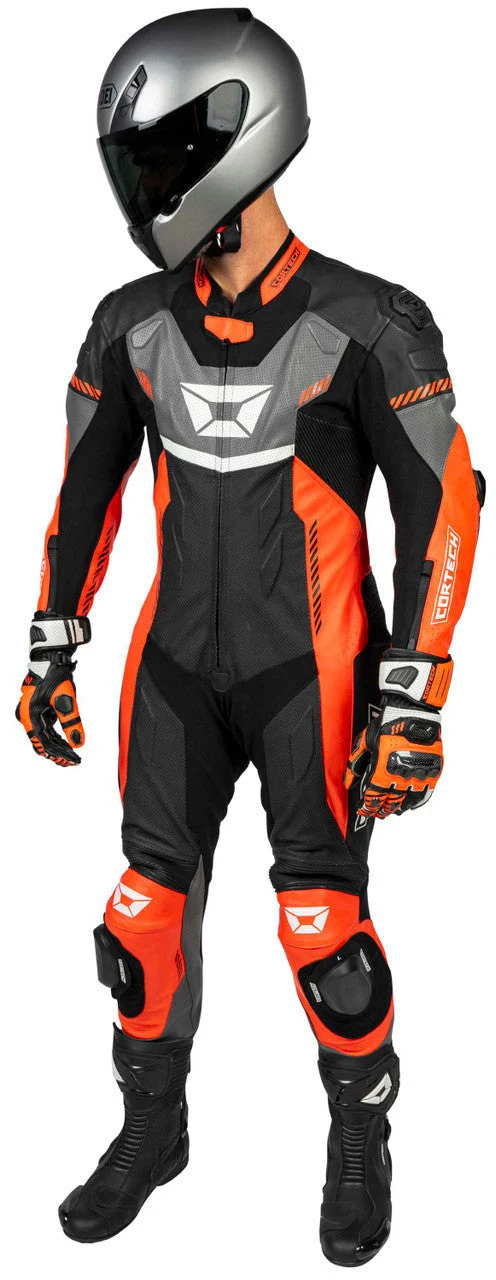 Cortech Revo Sport Air Men's 1-Piece Motorcycle Leather Race Suit