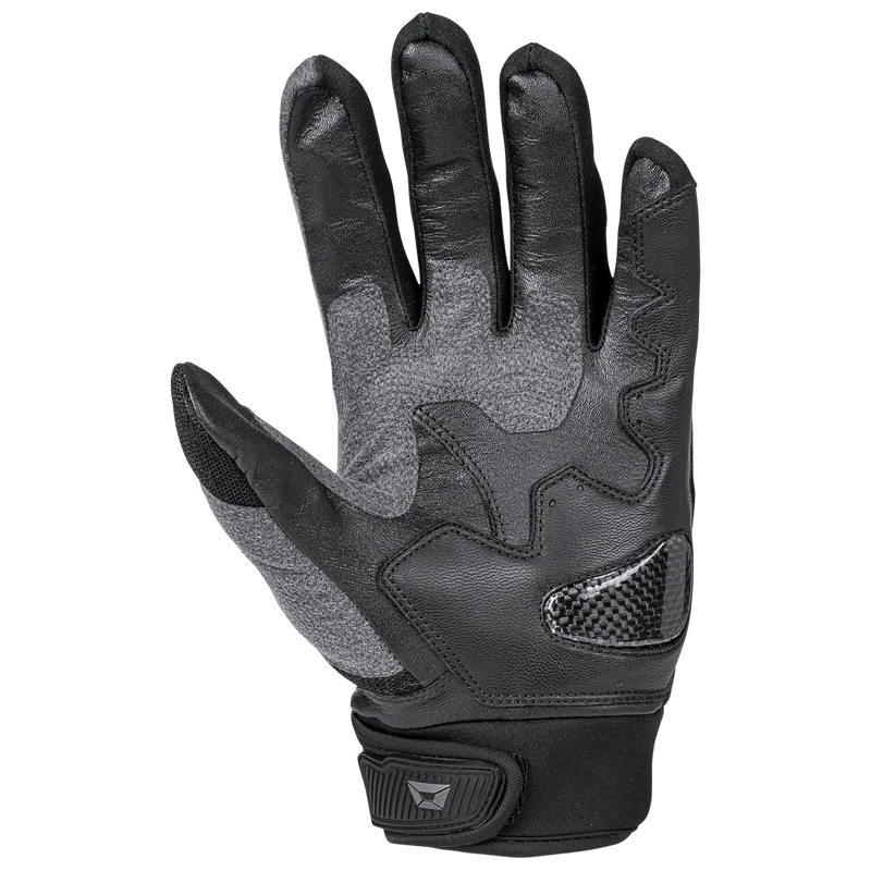 Cortech Men's Hyper Flo 2.0 Leather/Mesh Motorcycle Gloves