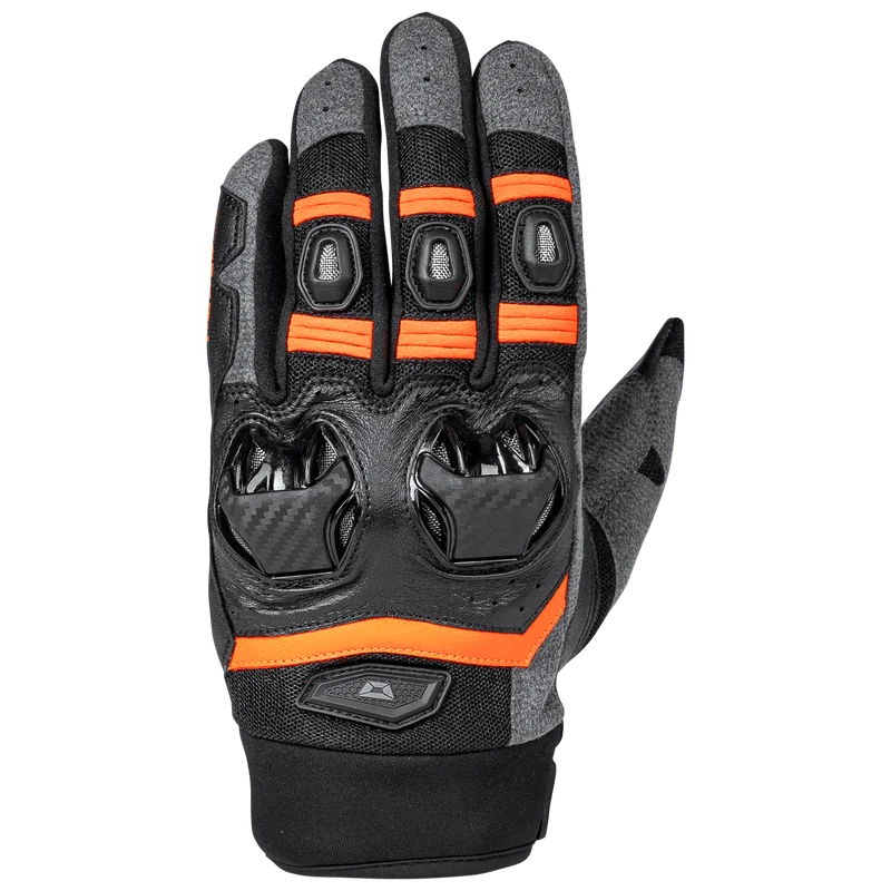 Cortech Men's Hyper Flo 2.0 Leather/Mesh Motorcycle Gloves