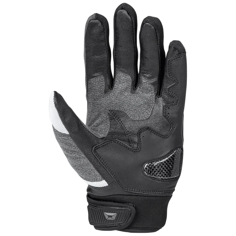 Cortech Men's Hyper Flo 2.0 Leather/Mesh Motorcycle Gloves