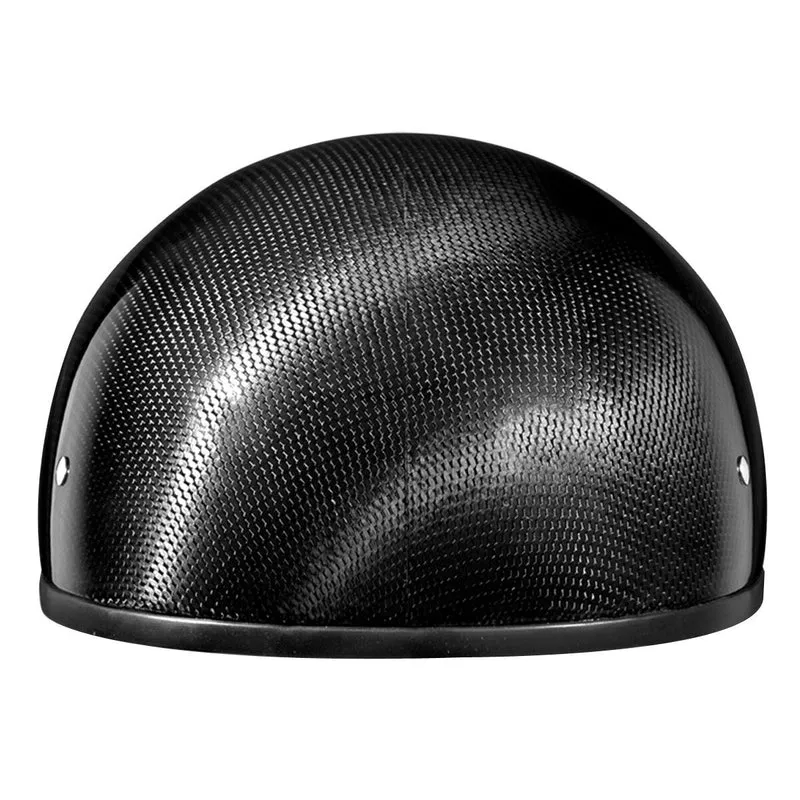 Daytona Skull Cap Carbon Fiber Half Helmet