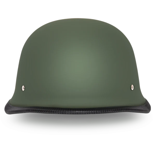 Daytona German Military Green Half Motorcycle Helmet