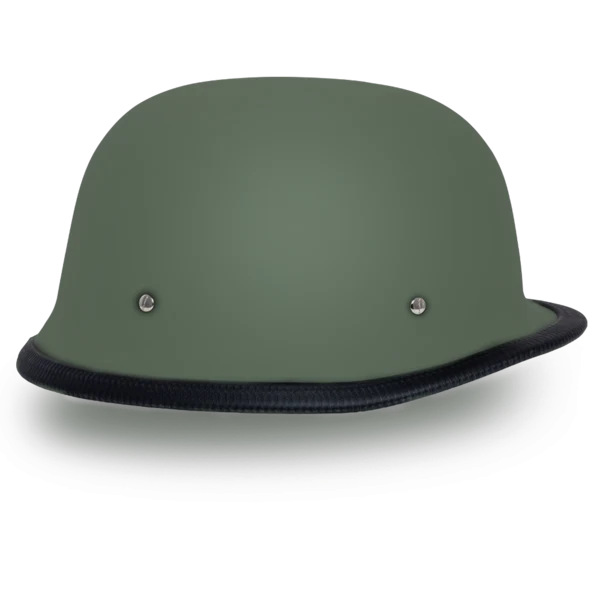 Daytona German Military Green Half Motorcycle Helmet