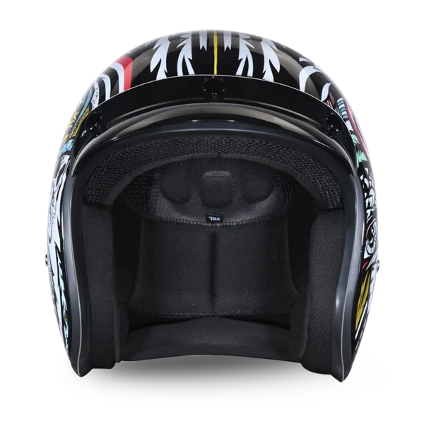 Daytona Cruiser Tribal Motorcycle Helmet