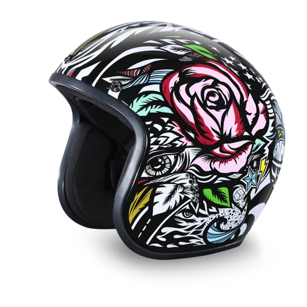 Daytona Cruiser Tribal Motorcycle Helmet