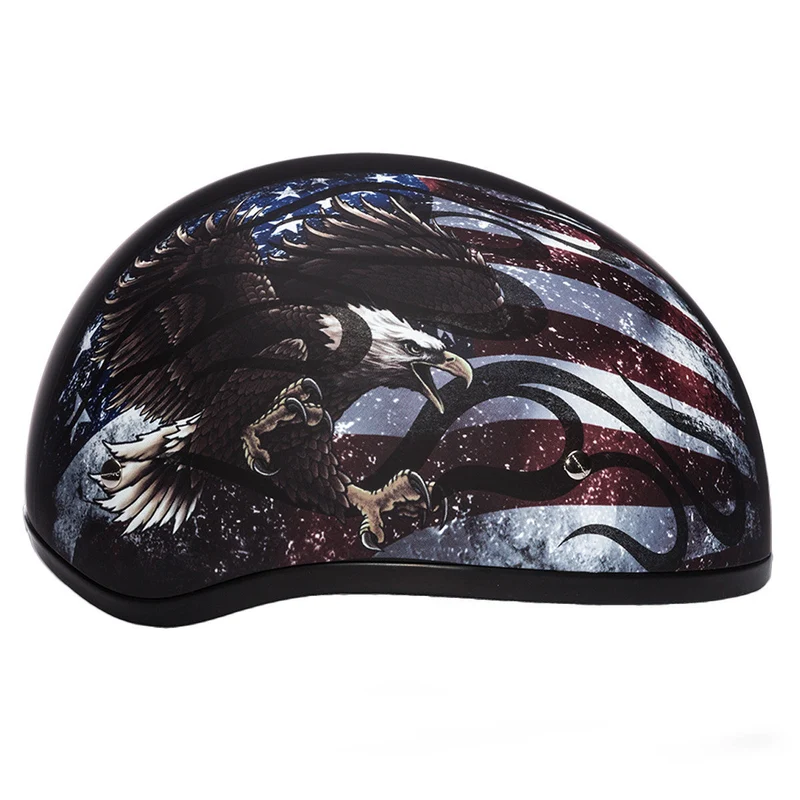 Daytona Skull Cap USA Half Helmet