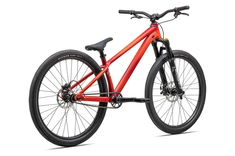 Specialized P.4 Satin Red Tint Diffused / Fiery Red / White