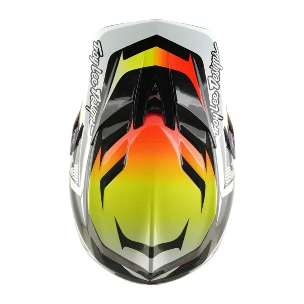 Troy Lee Designs D4 Carbon Mips Helm Lined Up