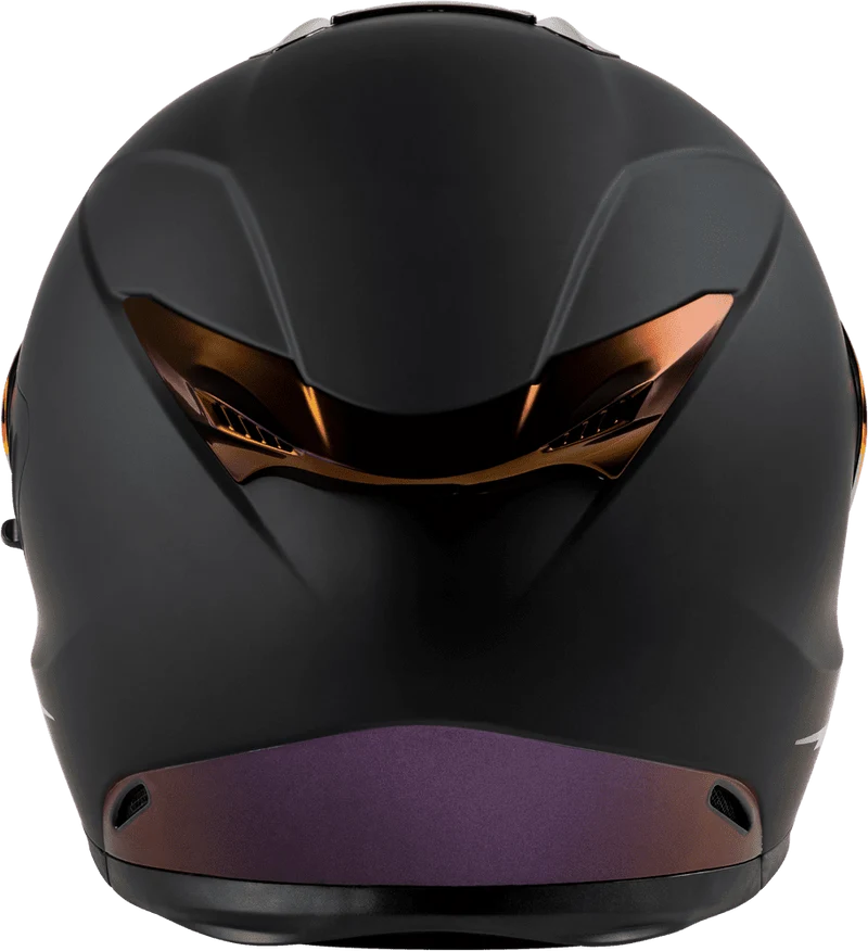 Fly Racing Sentinel Recon Matte Black-Purple Chrome Full Face Motorcycle Helmet