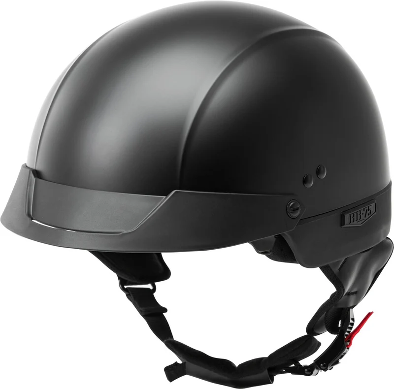 Gmax HH 75 Solid Half Face Motorcycle Helmet