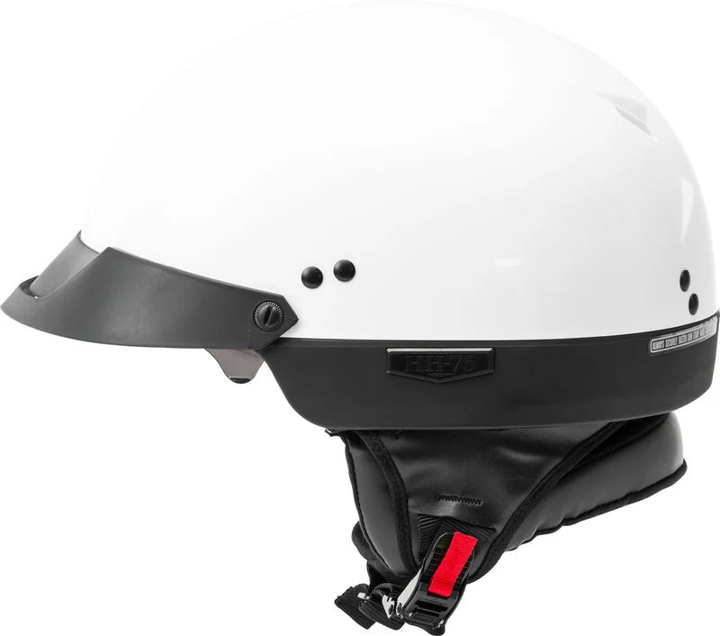 Gmax HH 75 Solid Half Face Motorcycle Helmet