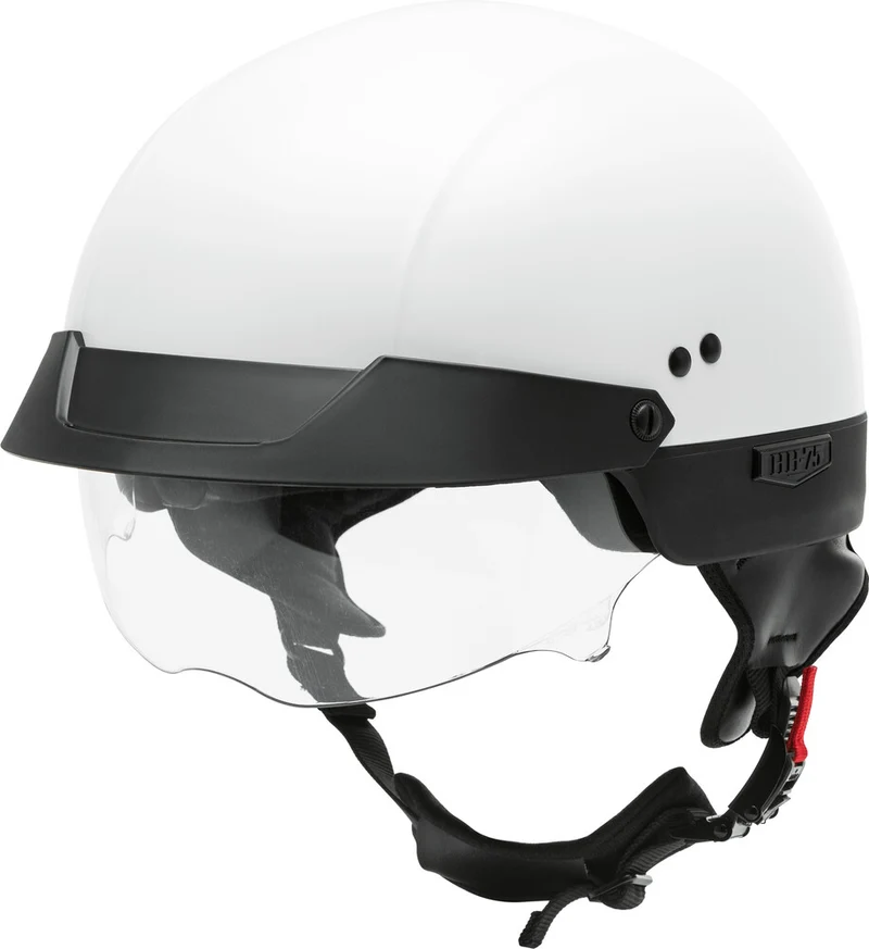 Gmax HH 75 Solid Half Face Motorcycle Helmet