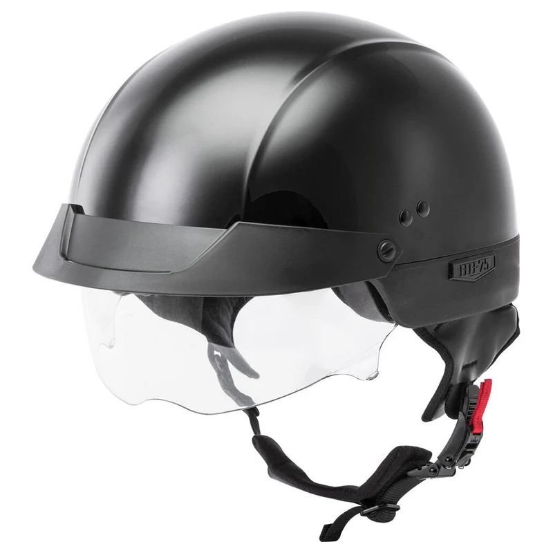 Gmax HH 75 Solid Half Face Motorcycle Helmet