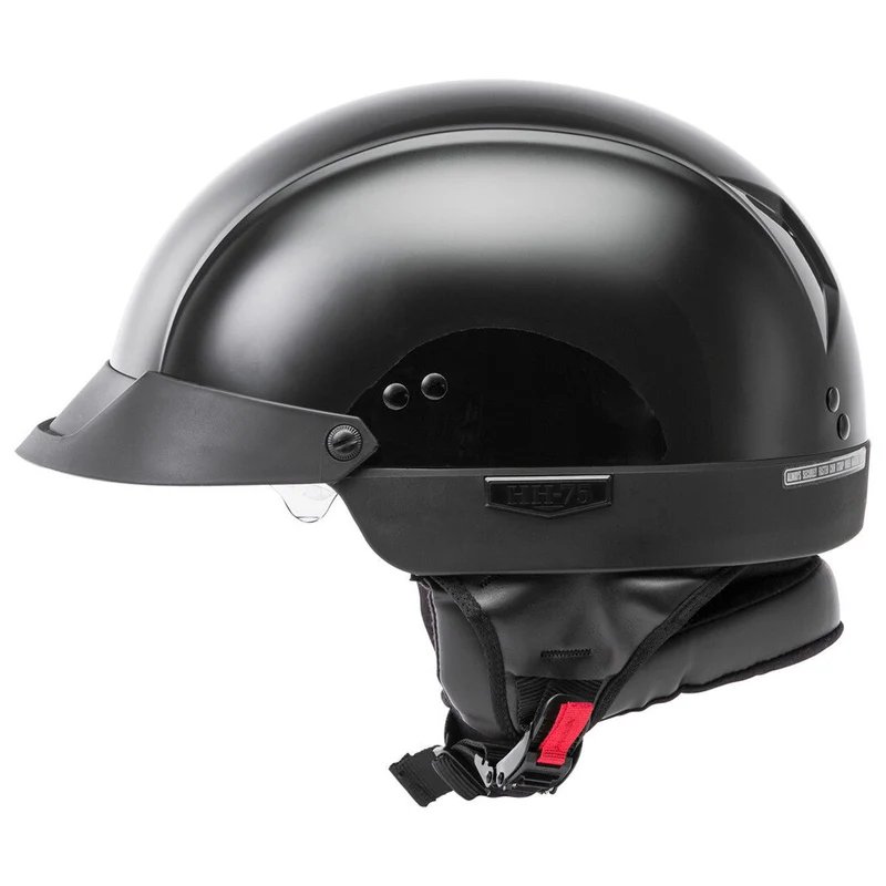 Gmax HH 75 Solid Half Face Motorcycle Helmet