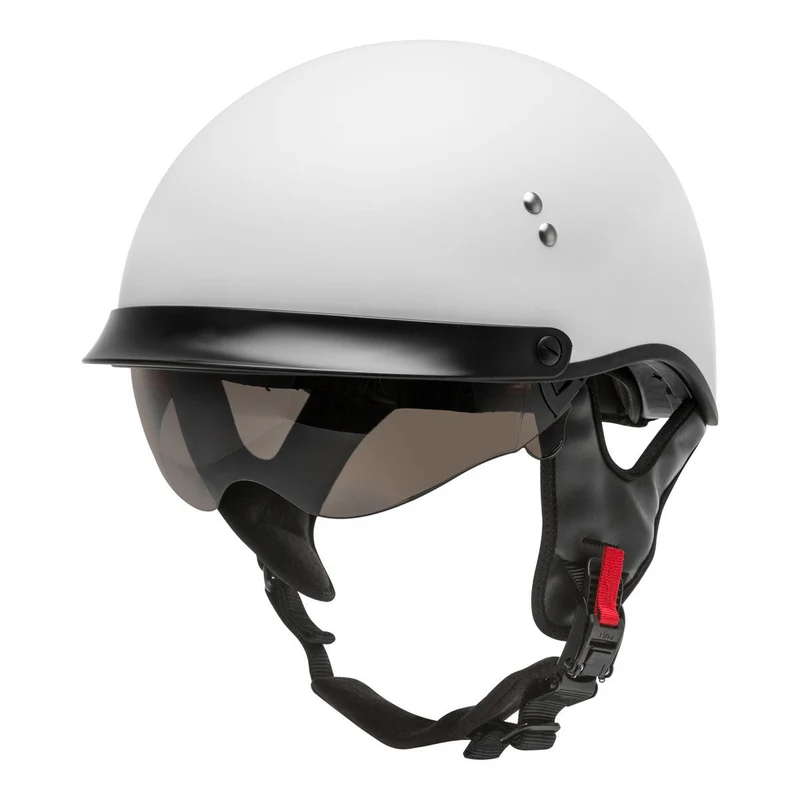 GMax HH 65 Full Dressed Half Face Motorcycle Helmet