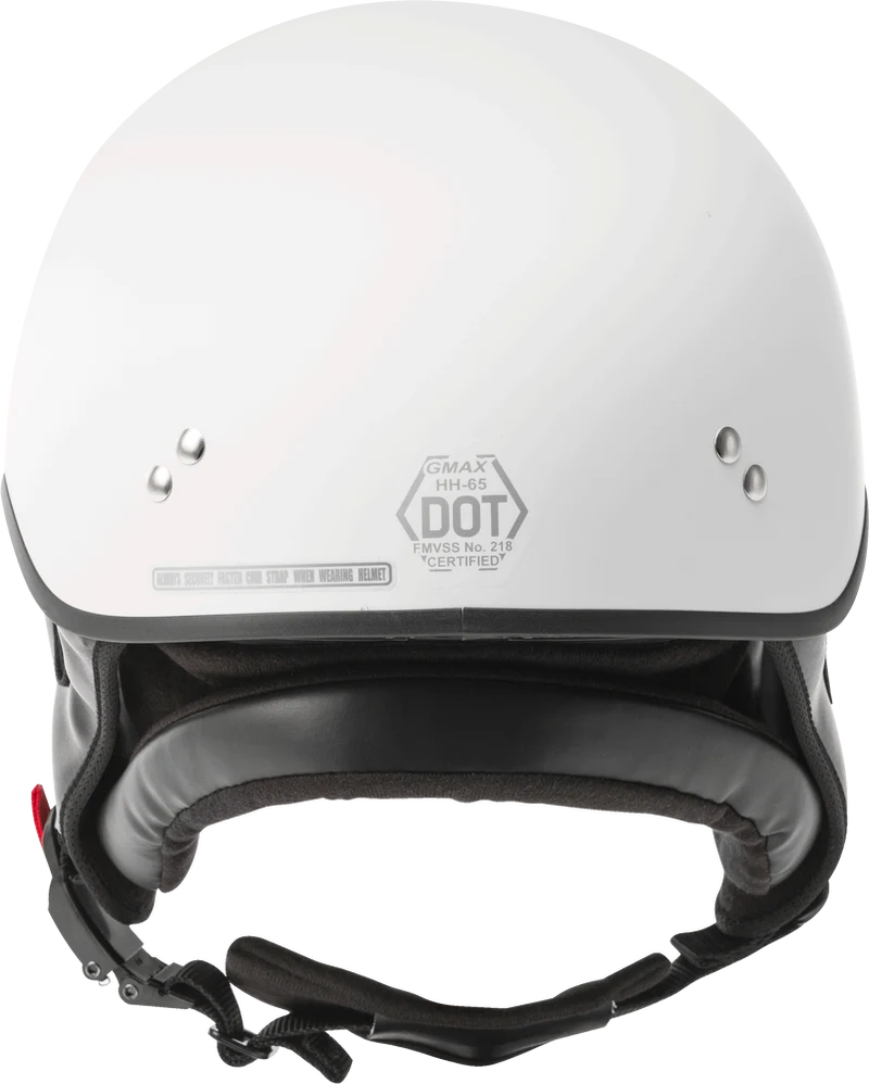 GMax HH 65 Full Dressed Half Face Motorcycle Helmet