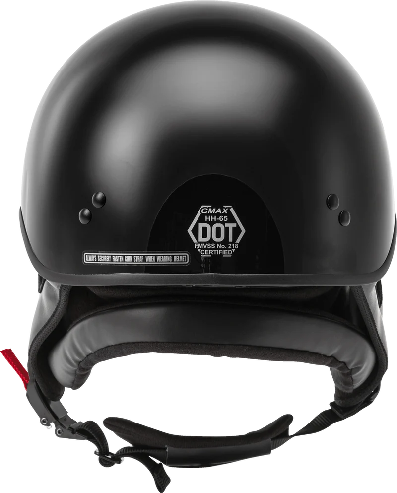 GMax HH 65 Full Dressed Half Face Motorcycle Helmet