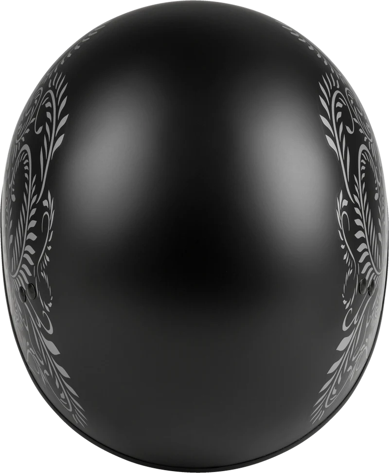 GMax HH 65 Rose Half Face Motorcycle Helmet