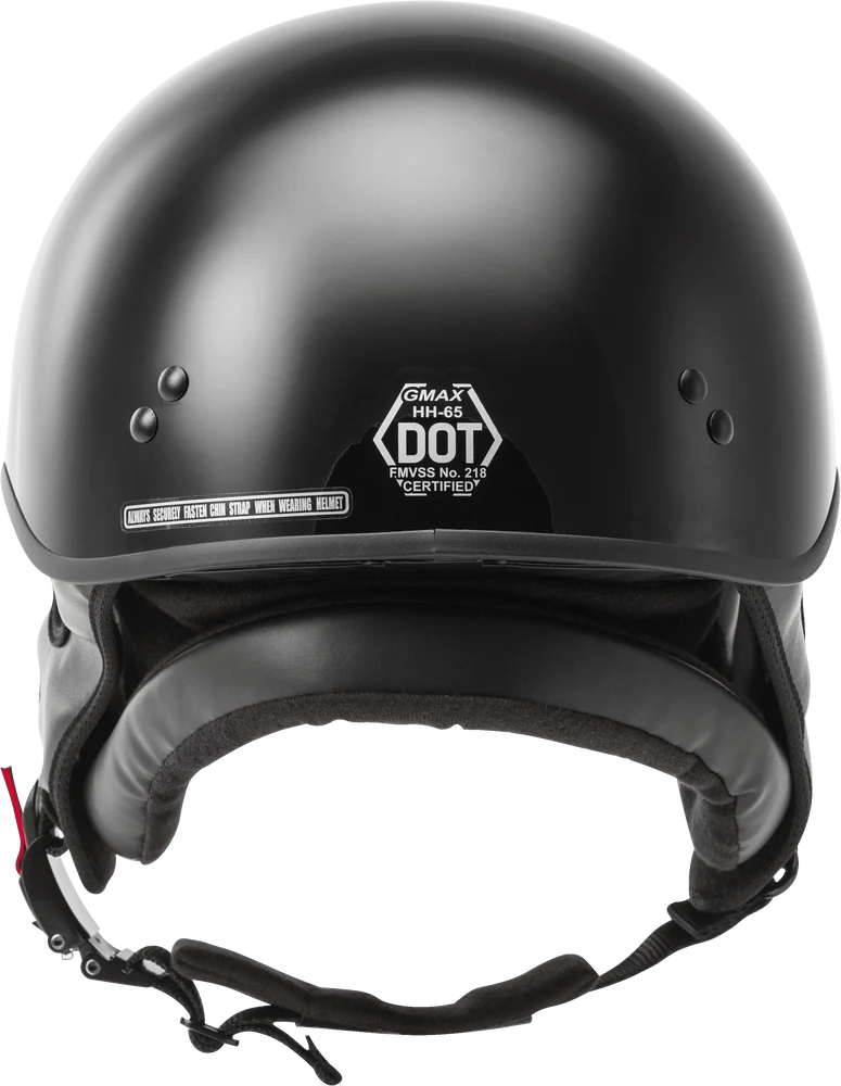 GMax HH 65 Solid Half Face Motorcycle Helmet
