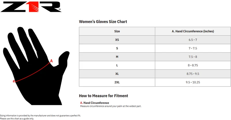 Z1R Women's 938 Leather Gloves