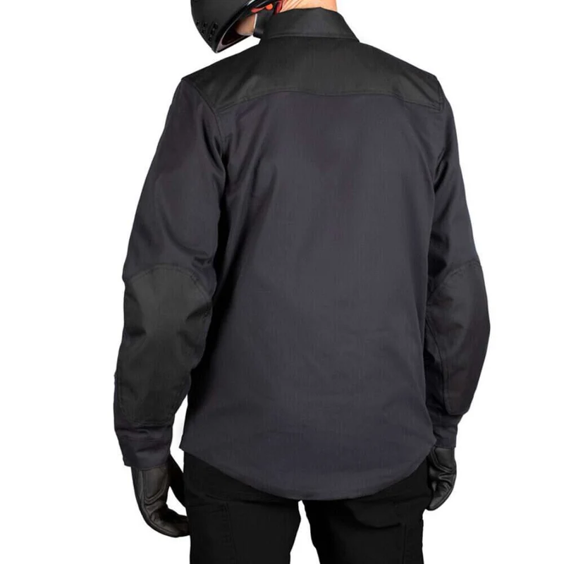 Icon Men's Upstate Canvas CE Motorcycle Jacket