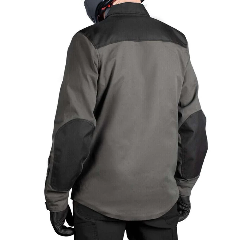 Icon Men's Upstate Canvas CE Motorcycle Jacket