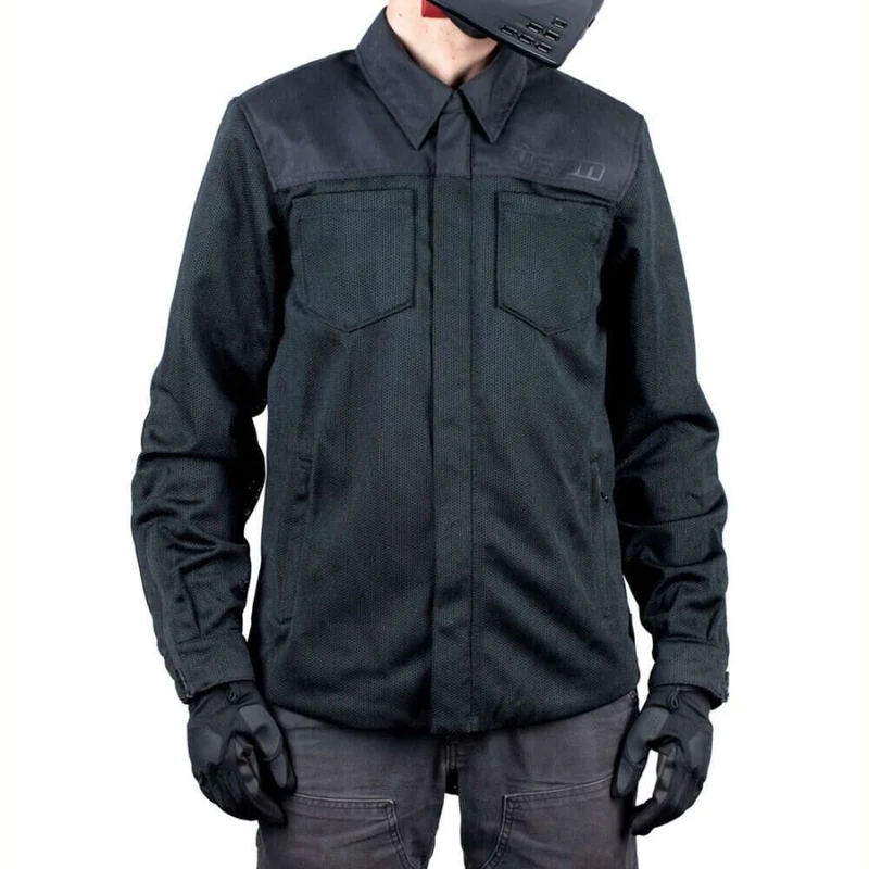 Icon Men's Upstate Mesh CE Motorcycle Jacket