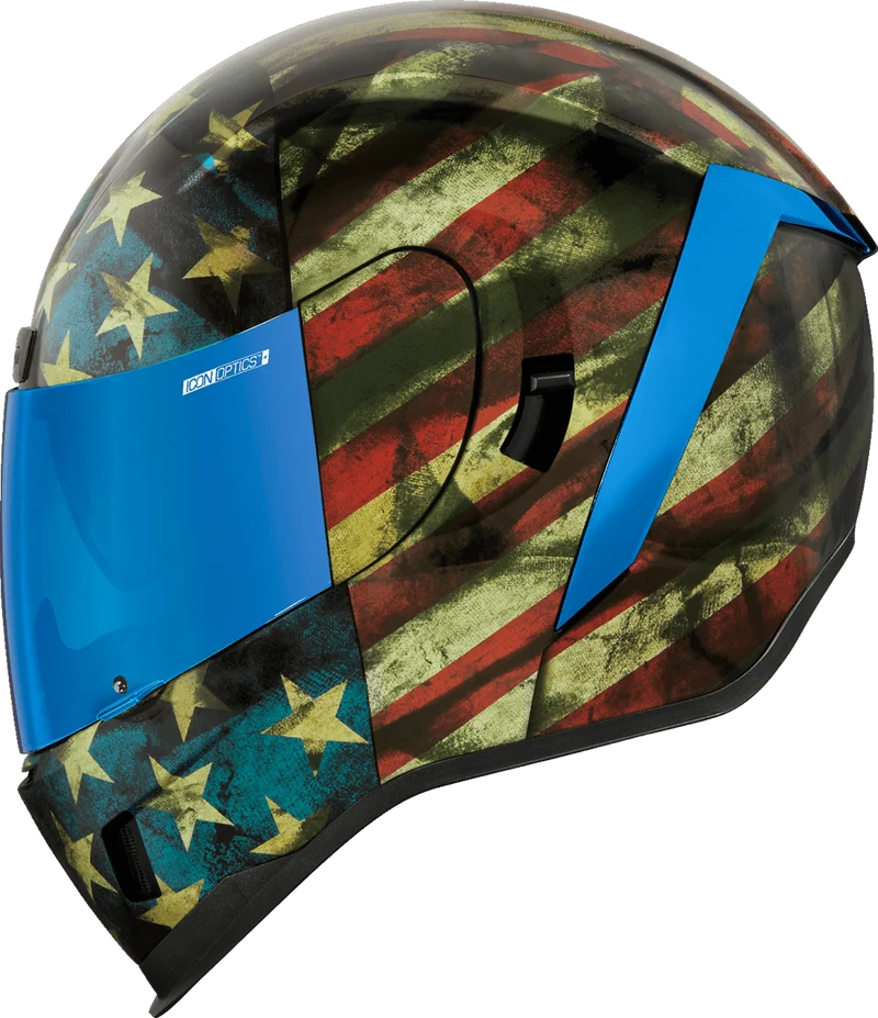Icon Airform Old Glory Full Face Motorcycle Helmet
