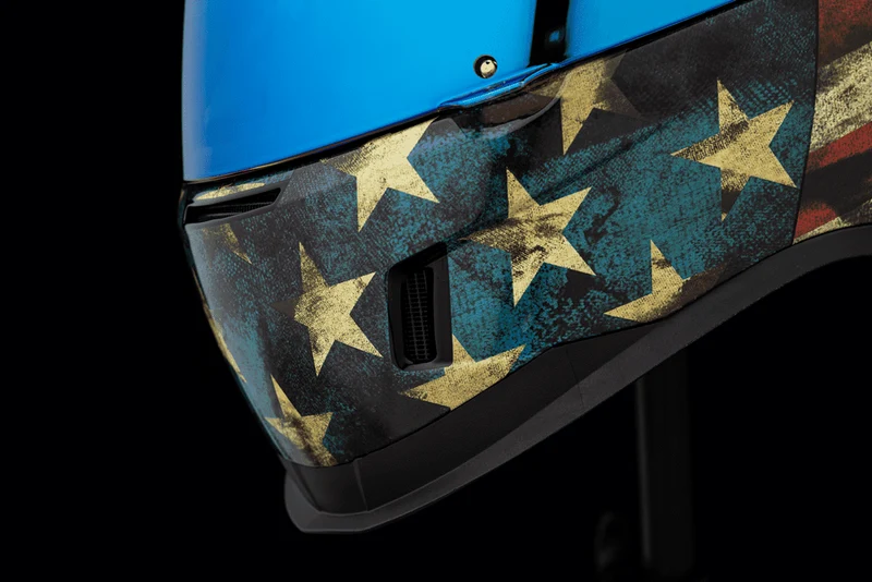 Icon Airform Old Glory Full Face Motorcycle Helmet
