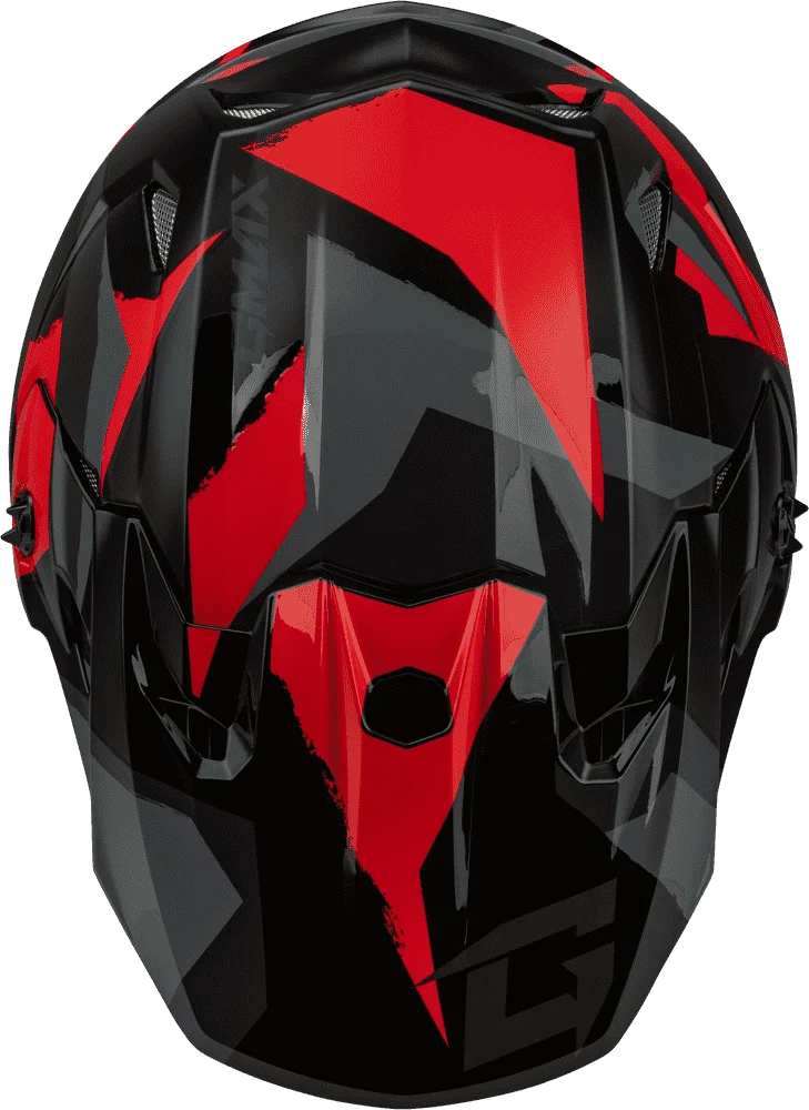 Gmax MX-96 Splinter Motorcycle Helmet