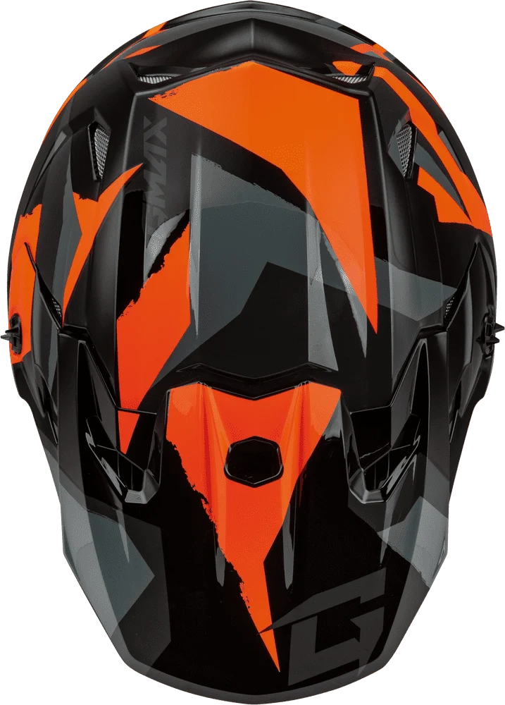 Gmax MX-96 Splinter Motorcycle Helmet