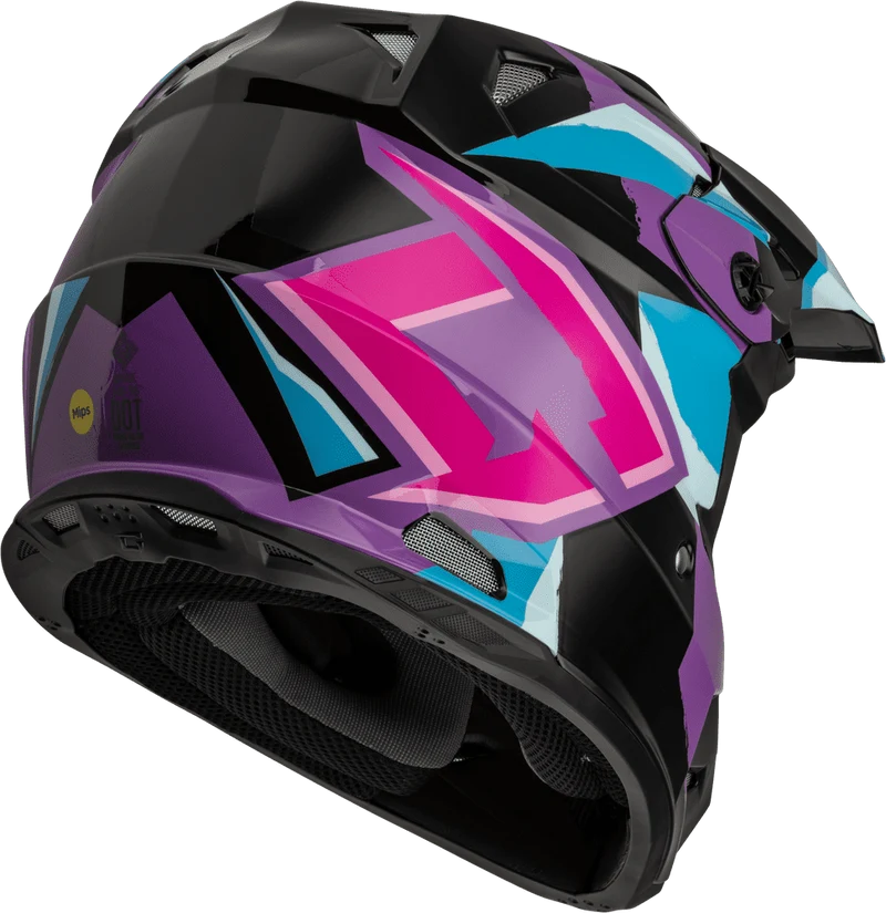 Gmax MX-96 Splinter Motorcycle Helmet