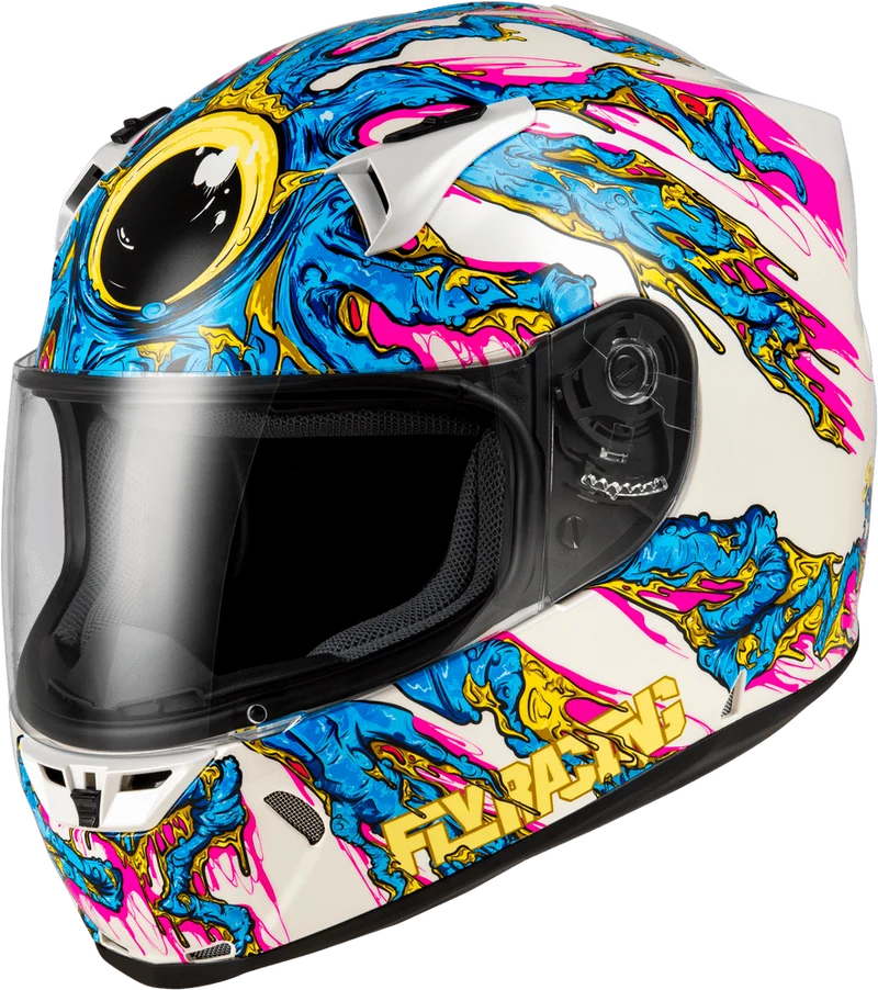 Fly Racing Revolt Space Creep Full Face Motorcycle Helmet