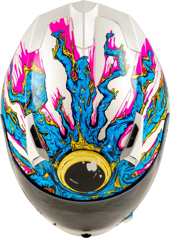 Fly Racing Revolt Space Creep Full Face Motorcycle Helmet