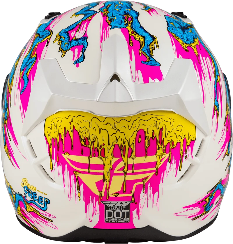 Fly Racing Revolt Space Creep Full Face Motorcycle Helmet