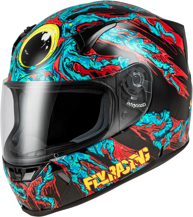 Fly Racing Revolt Space Creep Full Face Motorcycle Helmet