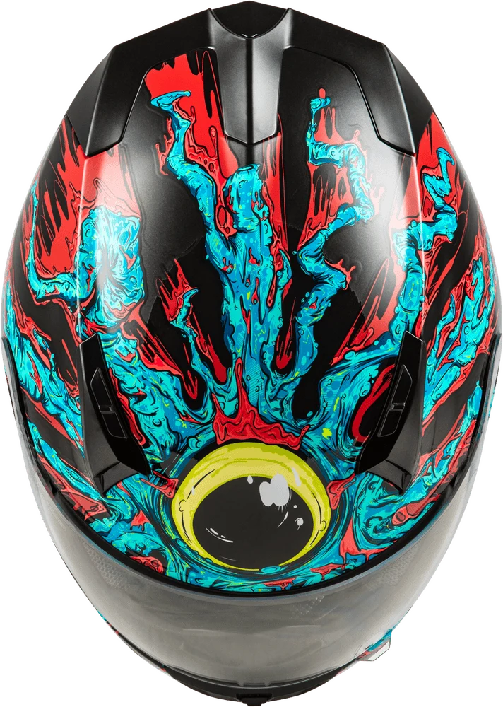Fly Racing Revolt Space Creep Full Face Motorcycle Helmet
