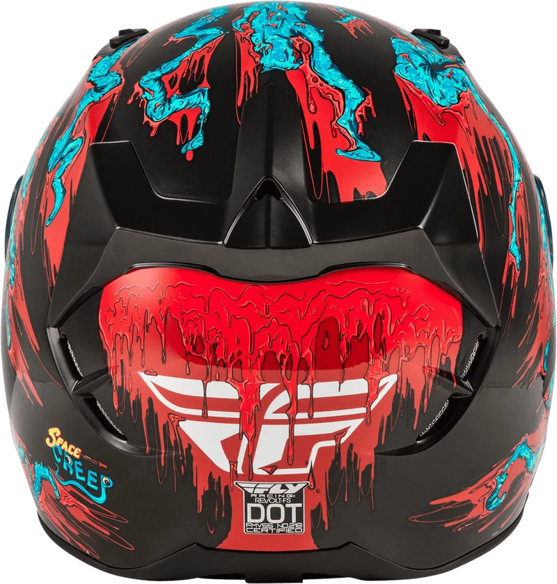 Fly Racing Revolt Space Creep Full Face Motorcycle Helmet