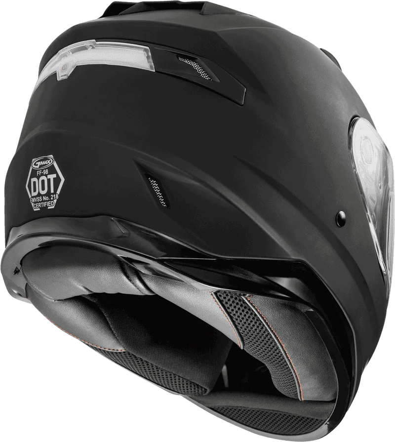 Gmax FF-98 Solid Full Face Motorcycle Helmet