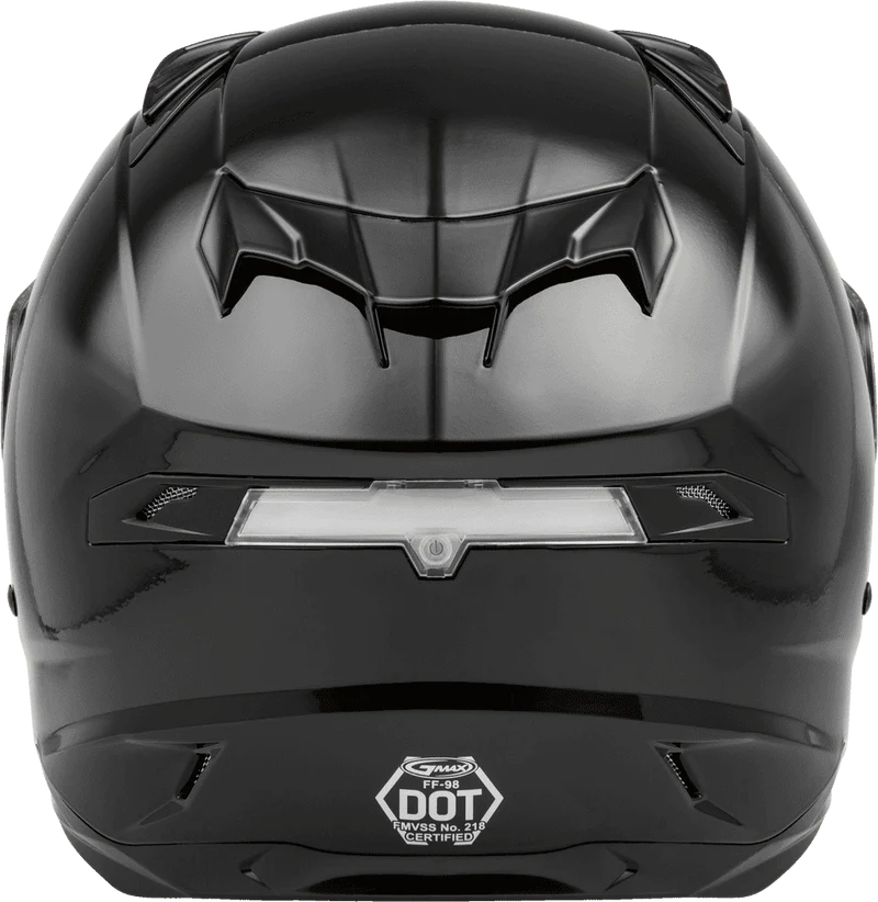 Gmax FF-98 Solid Full Face Motorcycle Helmet