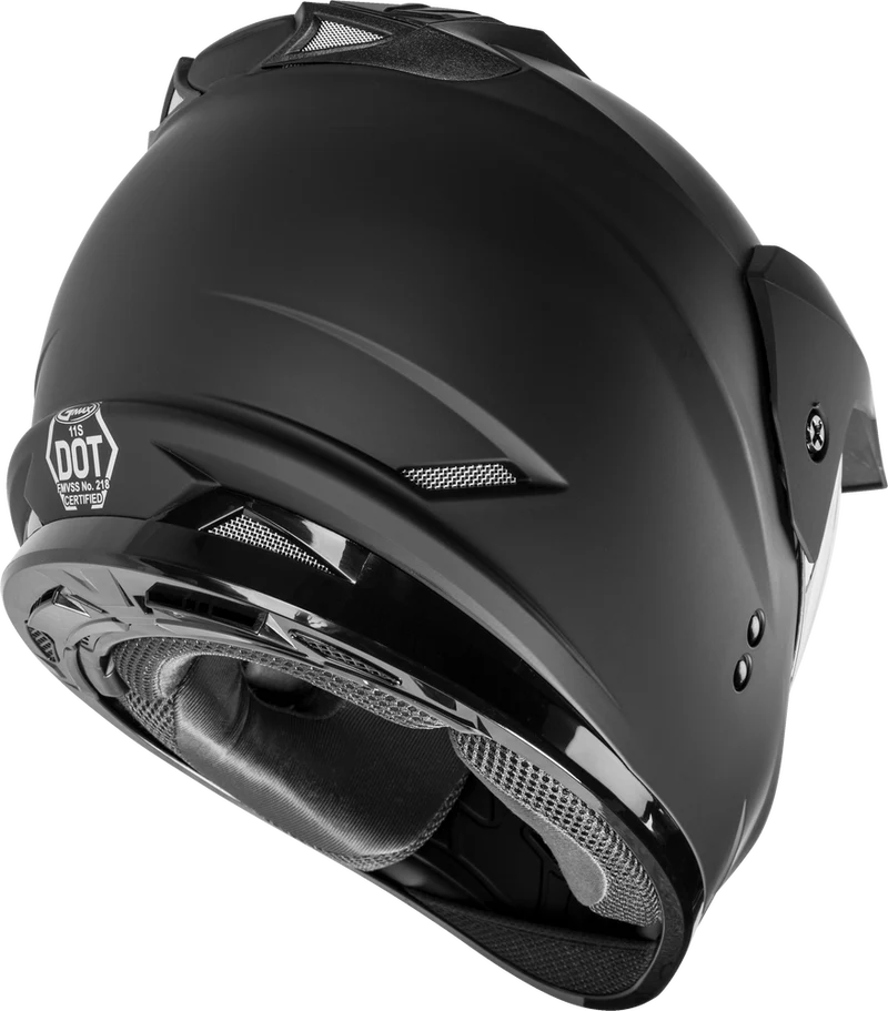 Gmax GM-11 Solid Dual Sport Motorcycle Helmet