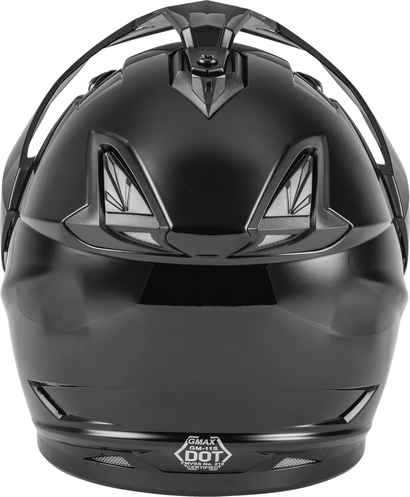 Gmax GM-11 Solid Dual Sport Motorcycle Helmet