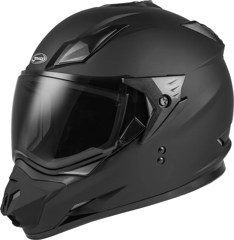 Gmax GM-11 Solid Dual Sport Motorcycle Helmet