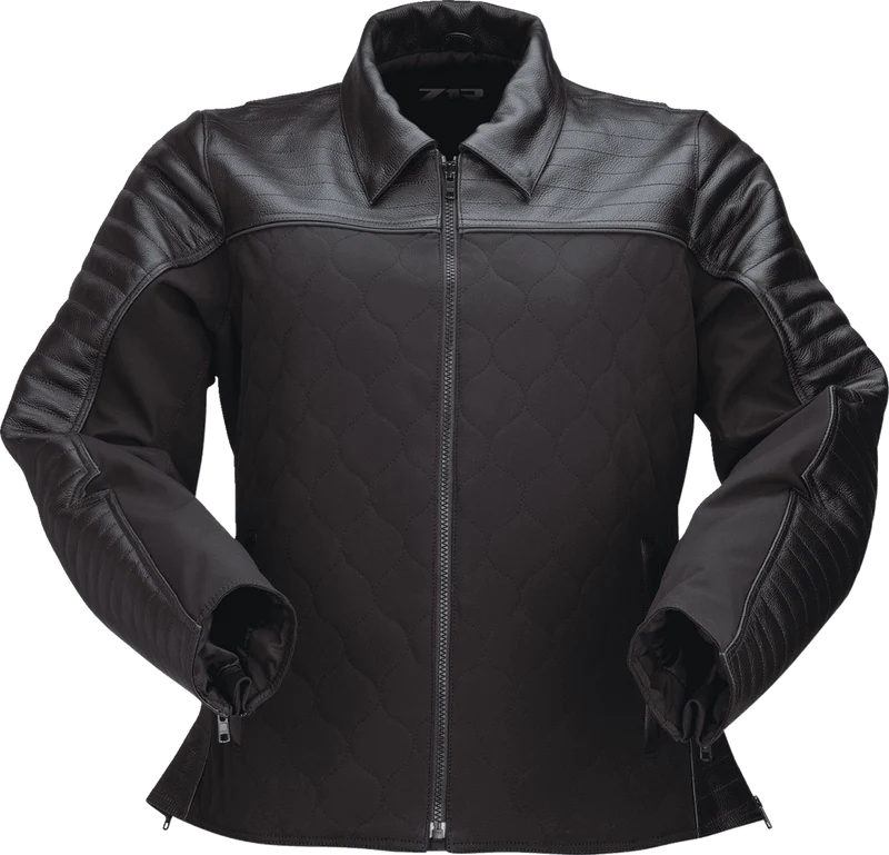 Z1R Women's Fury Leather/Textile Motorcycle Riding Jacket