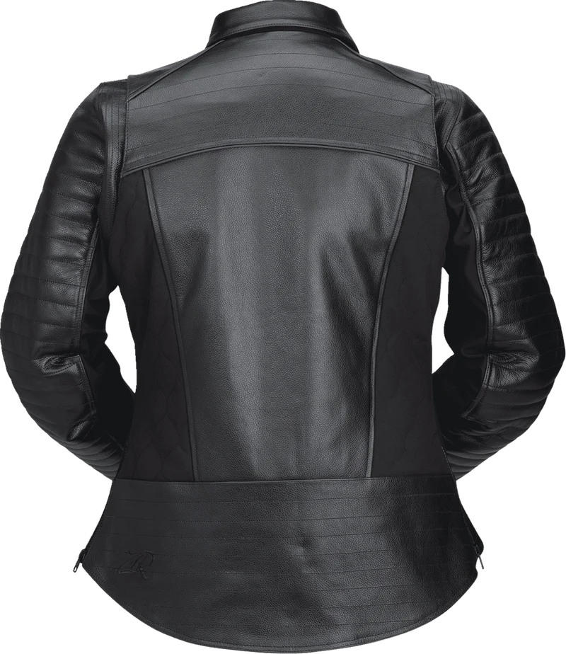 Z1R Women's Fury Leather/Textile Motorcycle Riding Jacket