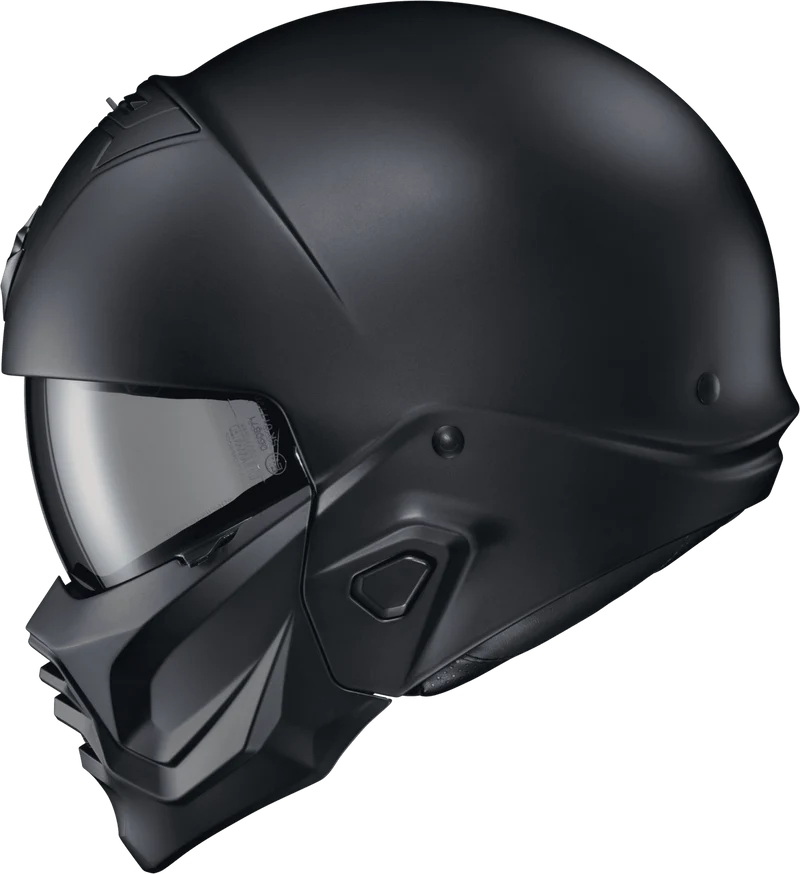 Scorpion EXO Covert 2 Two-in-One Motorcycle Helmet Solid Open Face Motorcycle Helmet