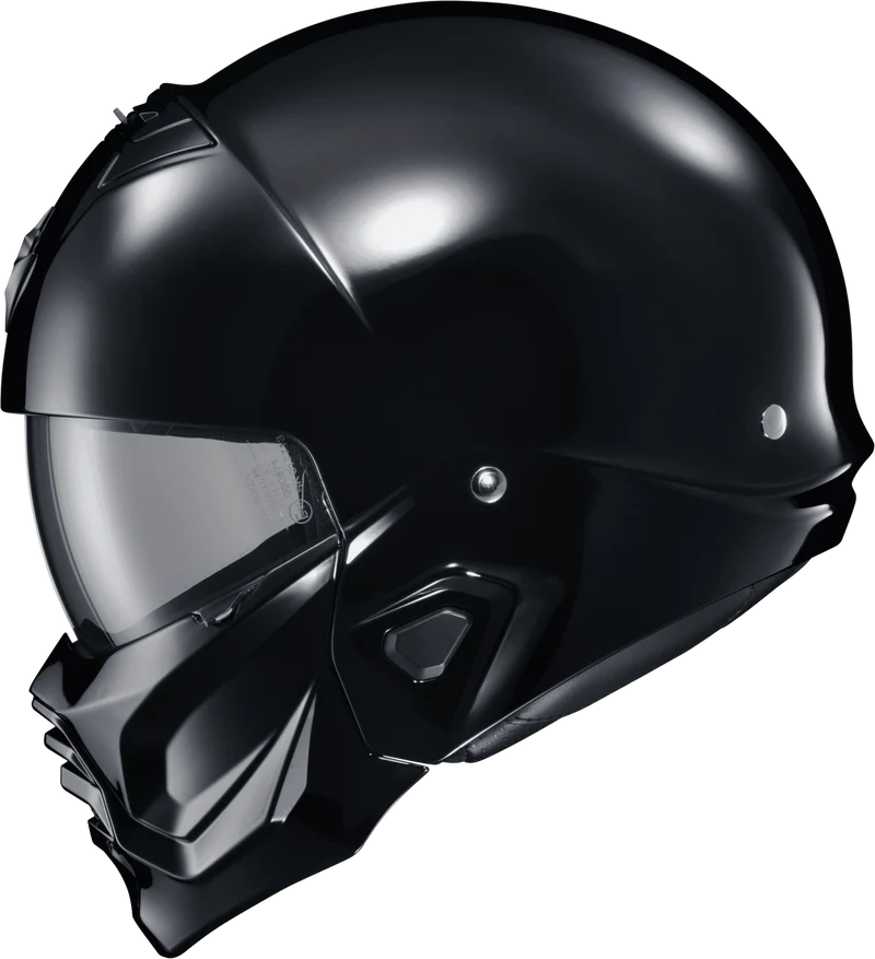 Scorpion EXO Covert 2 Two-in-One Motorcycle Helmet Solid Open Face Motorcycle Helmet