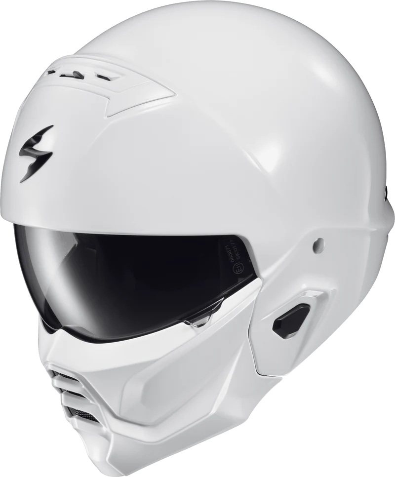 Scorpion EXO Covert 2 Two-in-One Motorcycle Helmet Solid Open Face Motorcycle Helmet