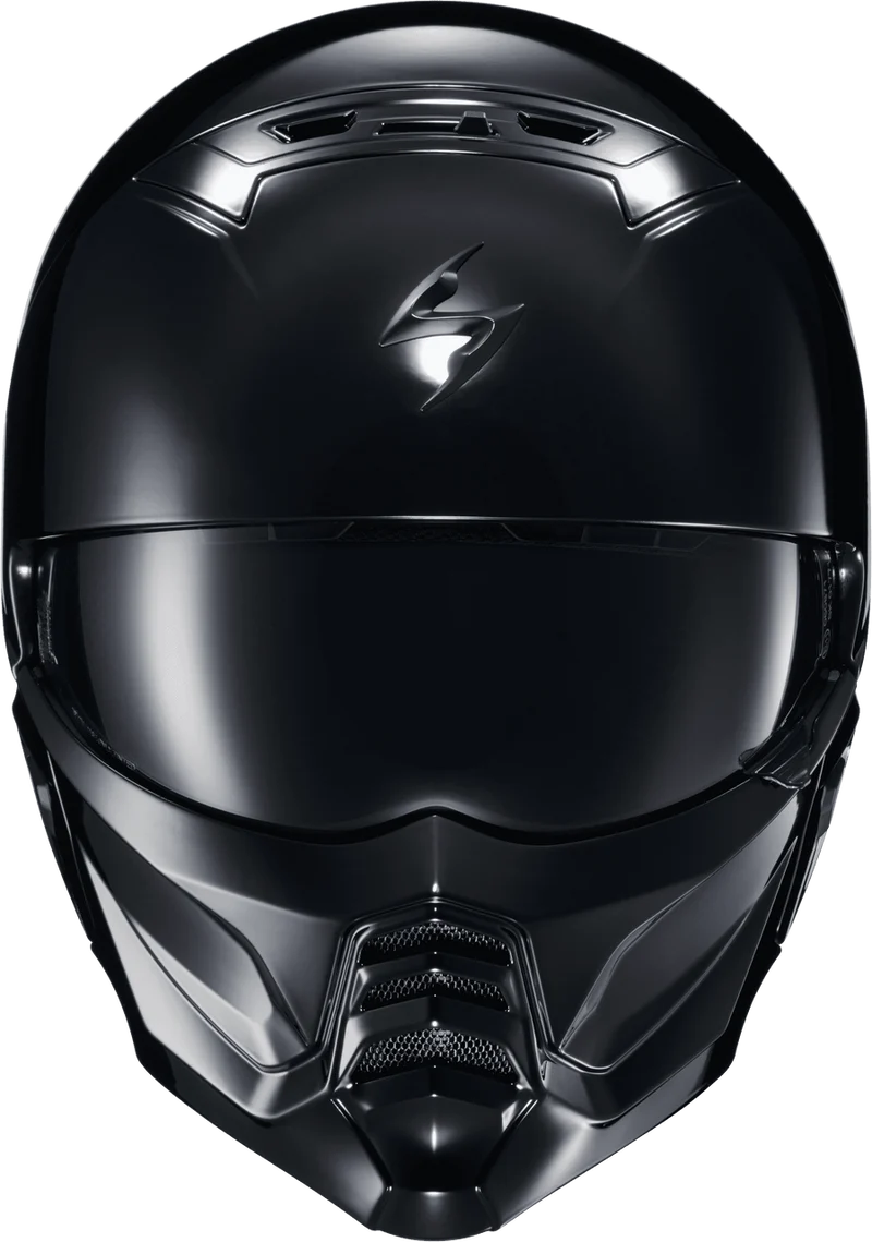 Scorpion EXO Covert 2 Two-in-One Motorcycle Helmet Solid Open Face Motorcycle Helmet