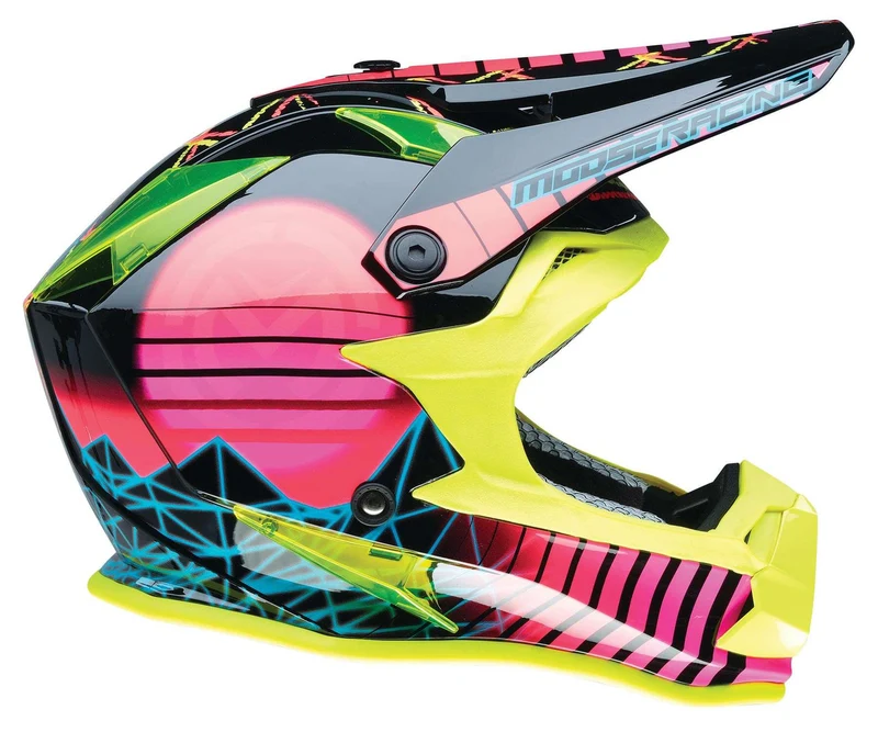 Moose Racing Youth F.I. Vaporwave MIPS Motorcycle Helmet